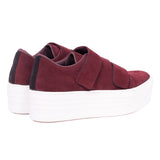 CLASSIC PLATFORM VELCRO BORDEAUX