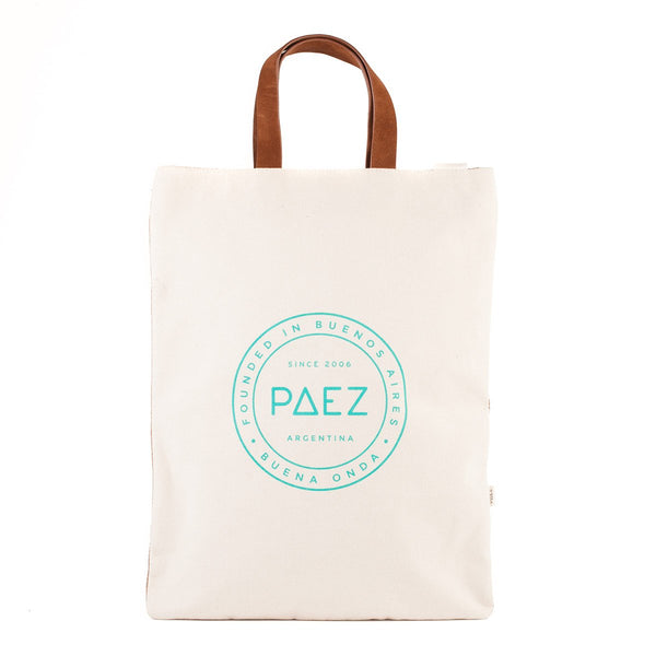 SHOULDER TOTE TURQUOISE