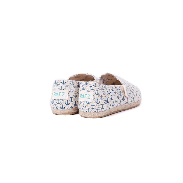 PRINT RAW ANCHORS BLUE
