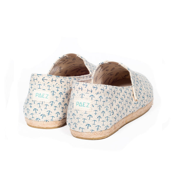 PRINT RAW ANCHORS BLUE