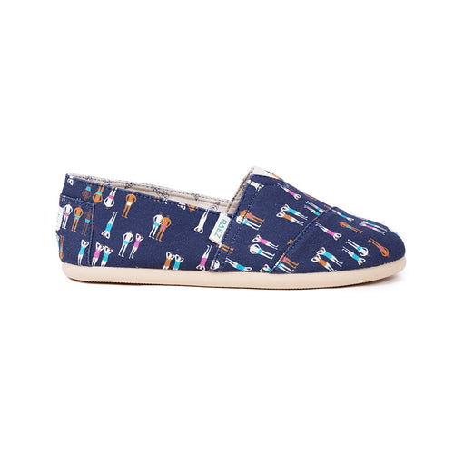 CLASSIC PRINT NAVY
