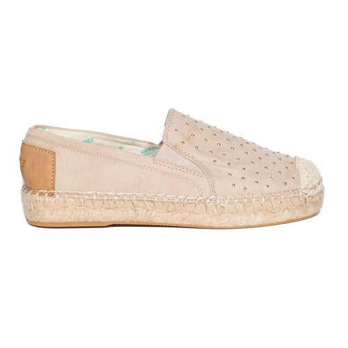 SLIP ON BEIGE STUDS